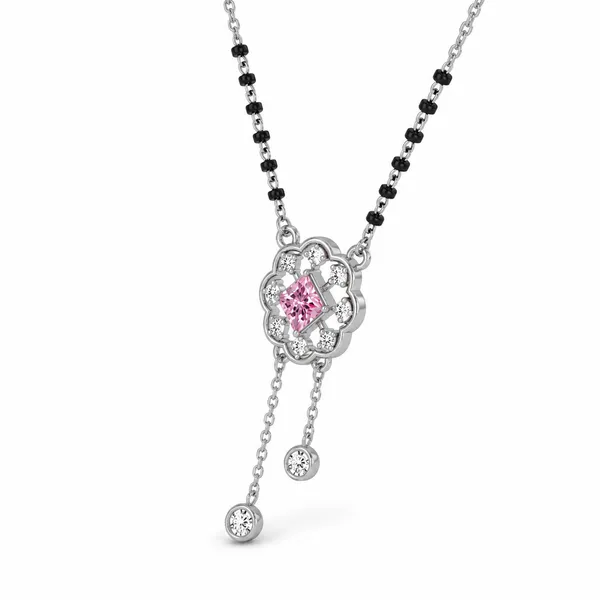Silver_Tone_Floral_Mangalsutra_Necklace_For_Women