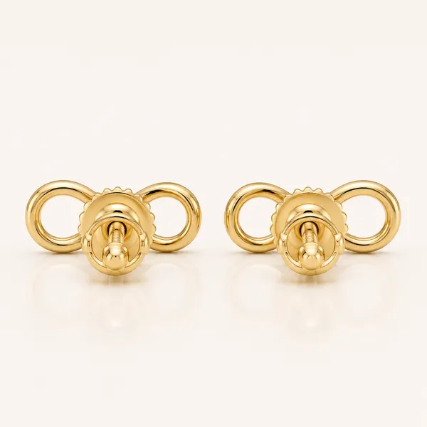 Gold_Infinity_Stud_Earrings_For_Women