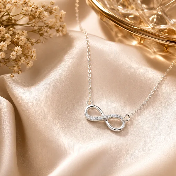 Silver_Infinity_Pendant_Necklace_For_Women