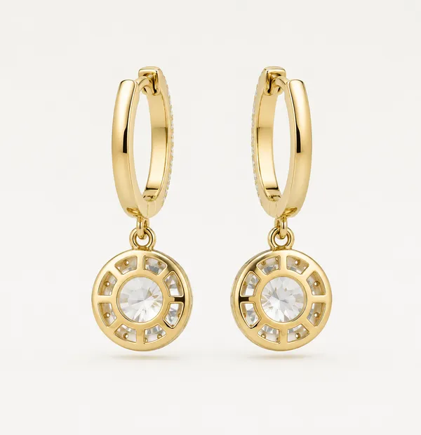 Gold_Tone_Crystal_Hoop_Drop_Earrings_For_Women