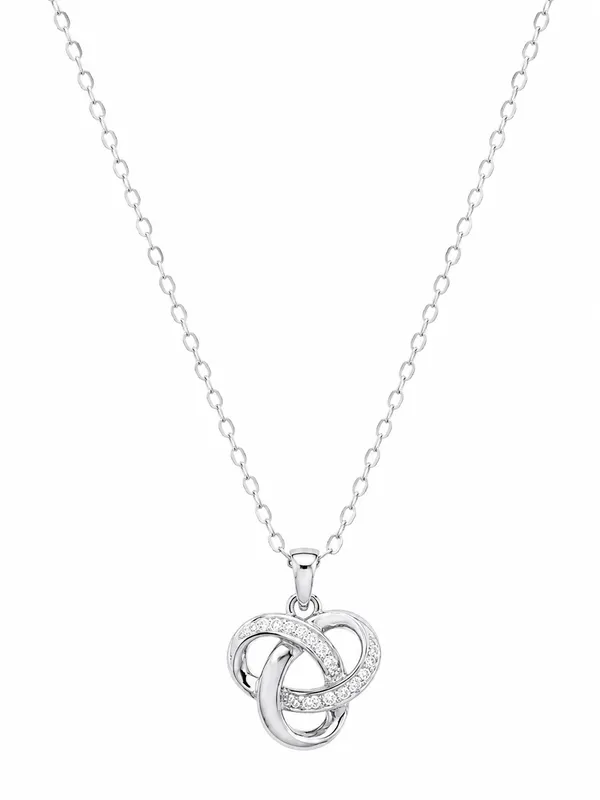Silver-Tone_Rhinestone_Pendant_Necklace_For_Women