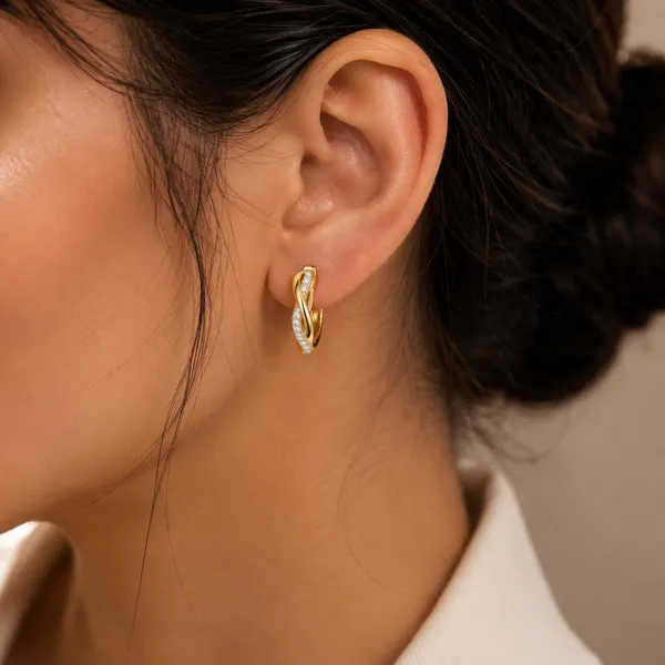 Gold_Tone_Twisted_Hoop_Earrings_For_Women