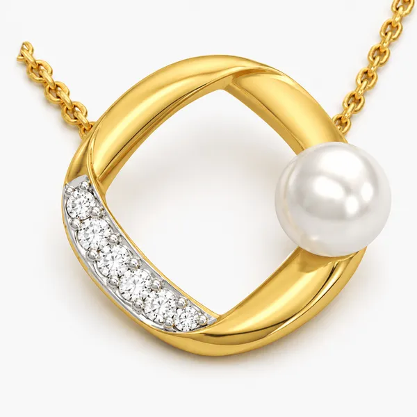 Gold_Tone_Pearl_Embellished_Pendant_Necklace_For_Women