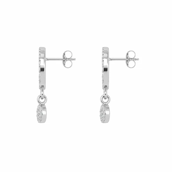 Silver_Tone_Stone_Detailed_Circle_Drop_Earrings_For_Women