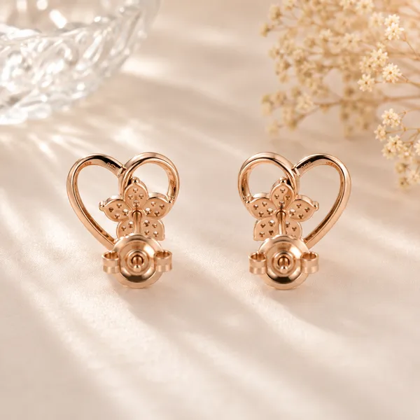 Rose_Gold_Heart_Stud_Earrings_For_Women
