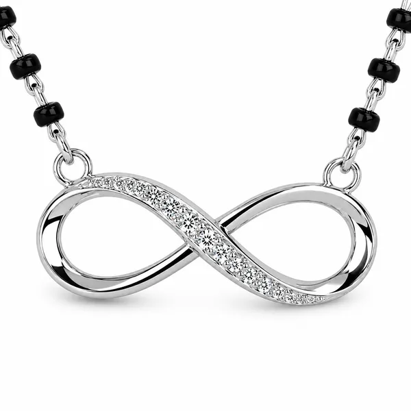 Silver_Tone_Infinity_Pendant_Necklace_For_Women