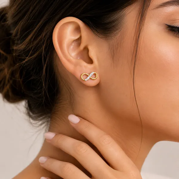 Gold_Tone_Infinity_Stud_Earrings_With_Crystal_Accent
