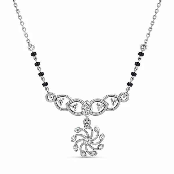 Silver-Tone_Floral_Pendant_Necklace_For_Women