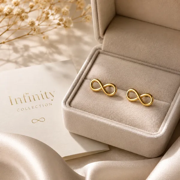 Gold_Infinity_Stud_Earrings_For_Women