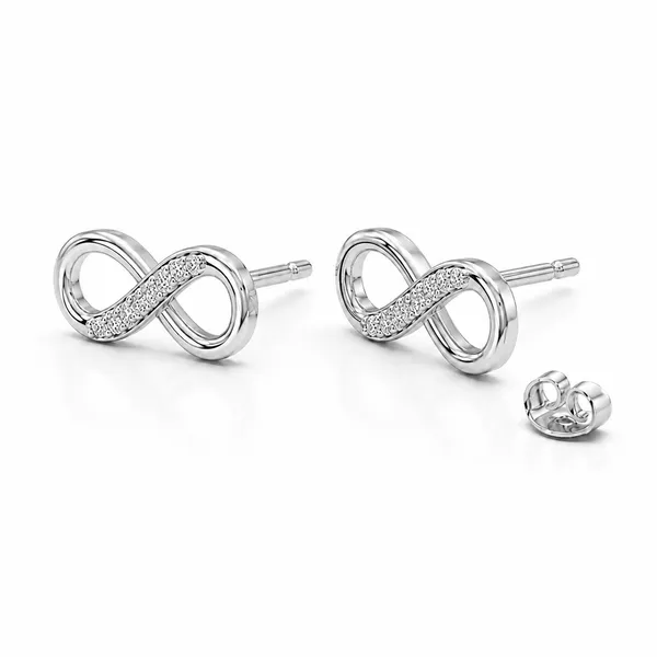 Silver-Tone_Infinity_Stud_Earrings_For_Women