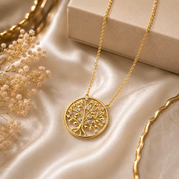Gold_Tone_Tree_Of_Life_Pendant_Necklace_For_Women