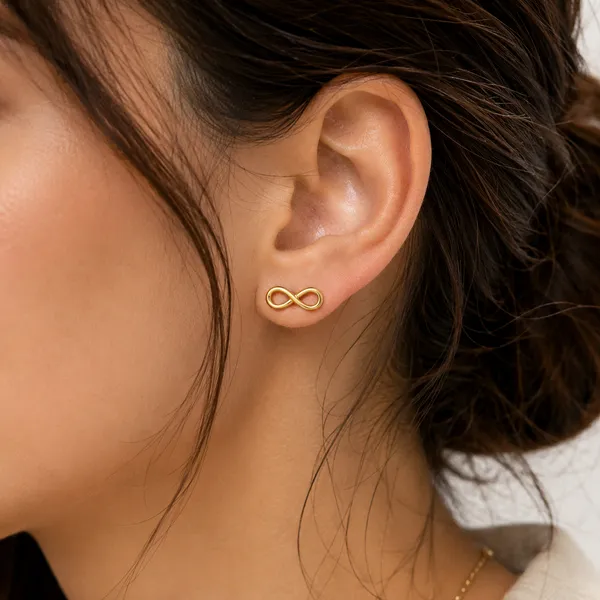 Gold_Infinity_Stud_Earrings_For_Women