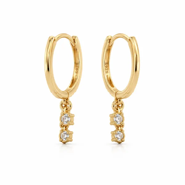 Gold_Tone_S925_Stone_Drop_Hoop_Earrings_For_Women