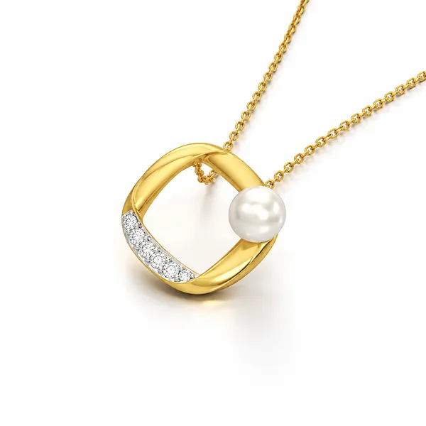 Gold_Tone_Pearl_Embellished_Pendant_Necklace_For_Women