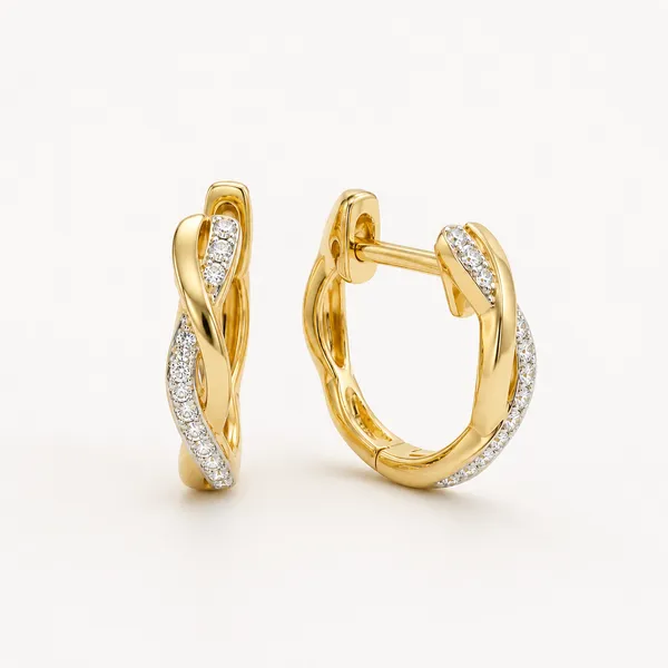 Gold_Tone_Twisted_Hoop_Earrings_For_Women