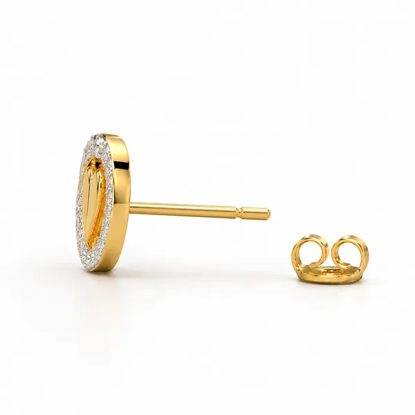 Gold_Tone_Heart_Stud_Earrings_For_Women