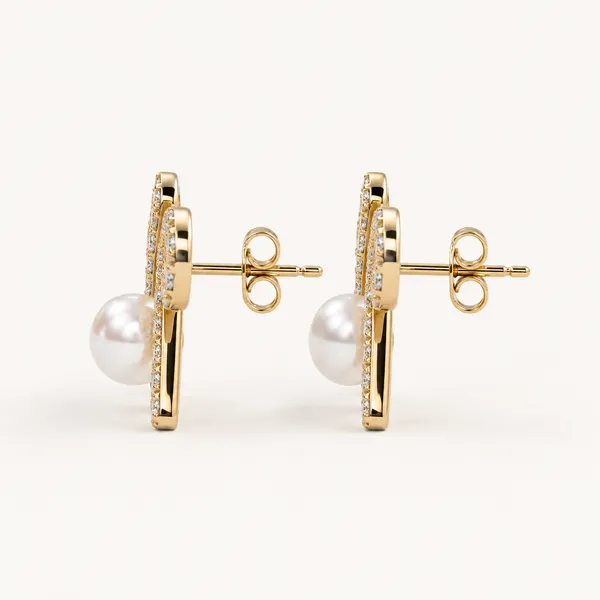 Gold_Tone_Crystal_Pearl_Stud_Earrings_For_Women