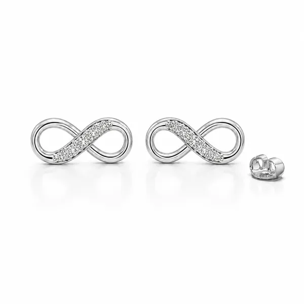 Silver-Tone_Infinity_Stud_Earrings_For_Women