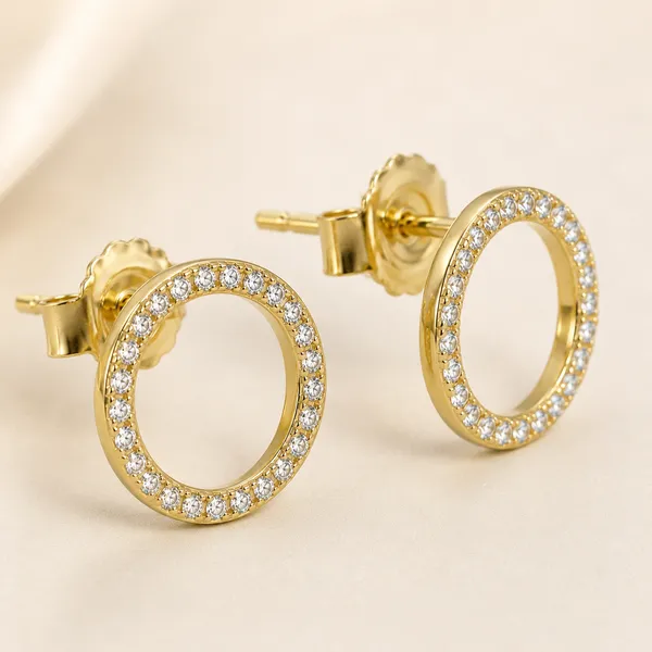 Gold_Tone_Crystal_Circle_Stud_Earrings_For_Women