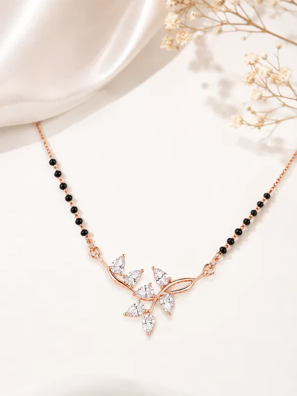 Rose_Gold_Tone_Floral_Pendant_Mangalsutra_For_Women