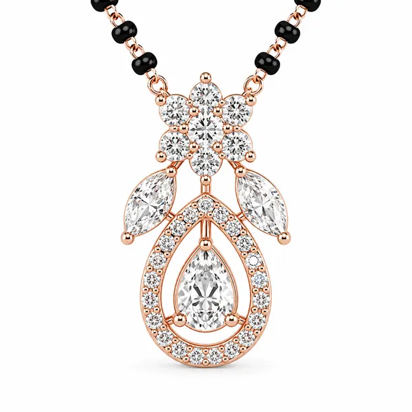 Rose_Gold_Tone_Crystal_Pendant_Mangalsutra_Necklace