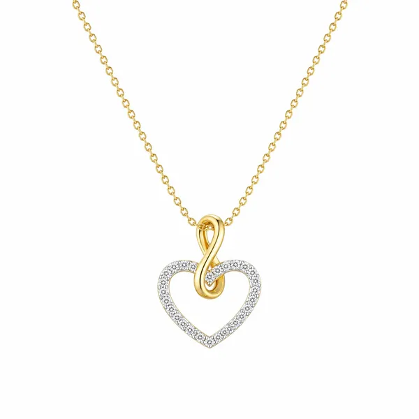 Gold_Tone_Heart_Pendant_Necklace_For_Women