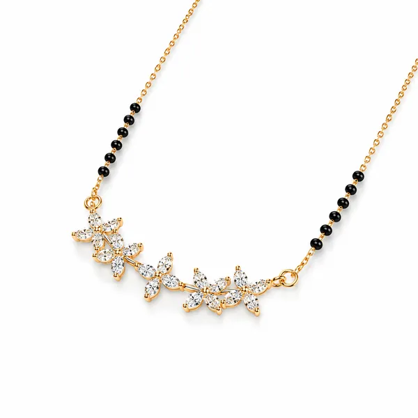 Gold-Tone_Floral_Pendant_Mangalsutra_Necklace_For_Women
