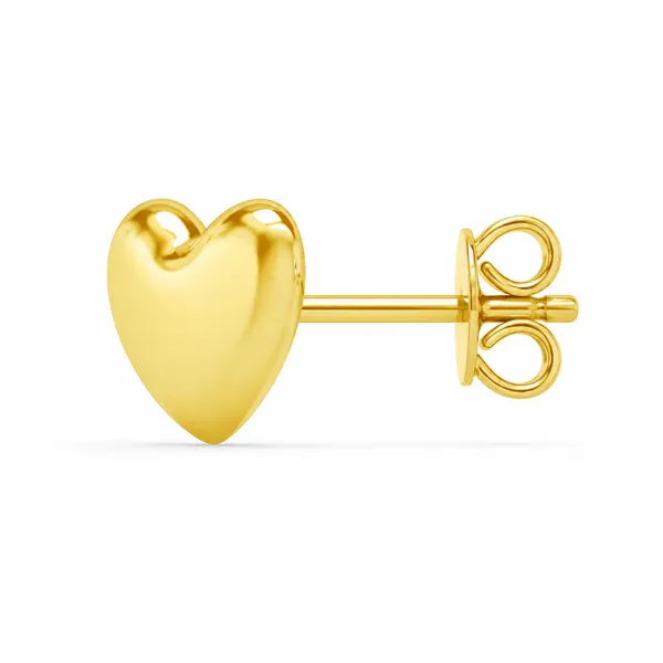 Gold_Tone_Heart_Stud_Earrings_For_Women