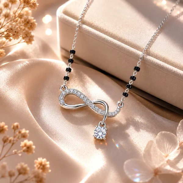 Silver-Tone_Infinity_Pendant_Necklace_For_Women