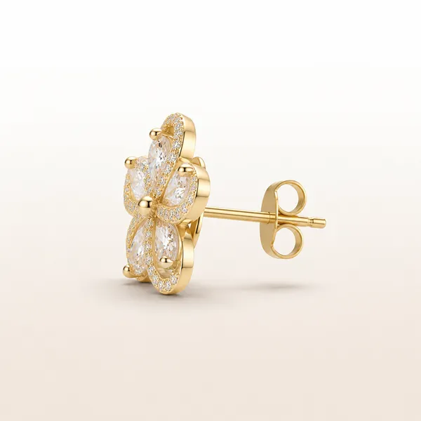Gold_Tone_Floral_Crystal_Stud_Earrings_For_Women