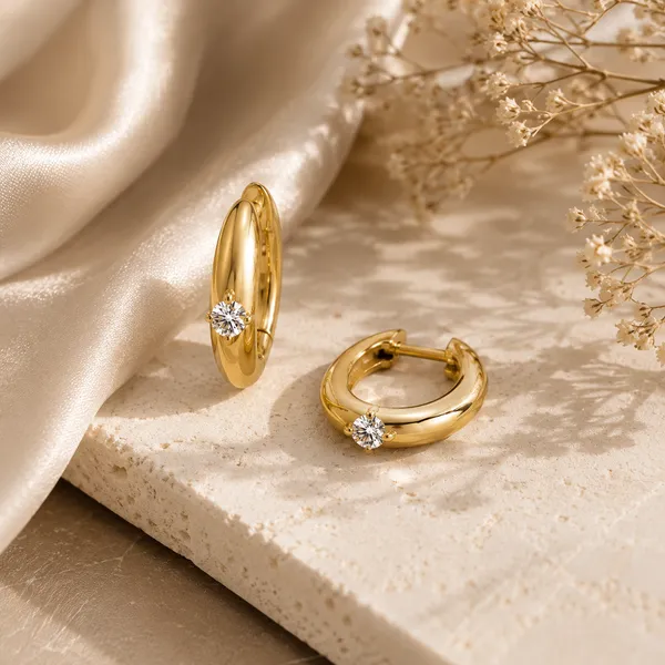 Gold_Tone_Crystal_Hoop_Earrings_For_Women