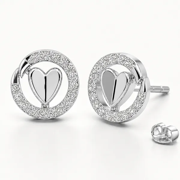 Silver_Heart_Stud_Earrings_For_Women