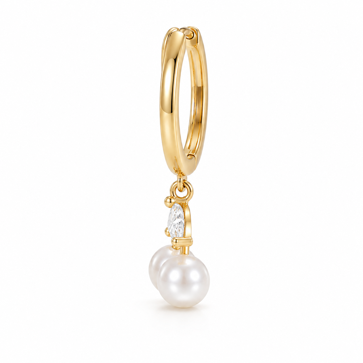 Gold_Tone_Pearl_Drop_Hoop_Earrings_For_Women