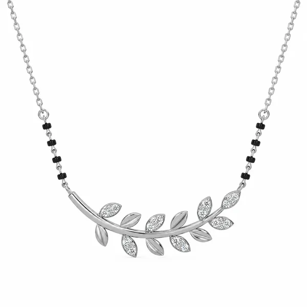 Silver_Leaf_Design_Necklace_For_Women