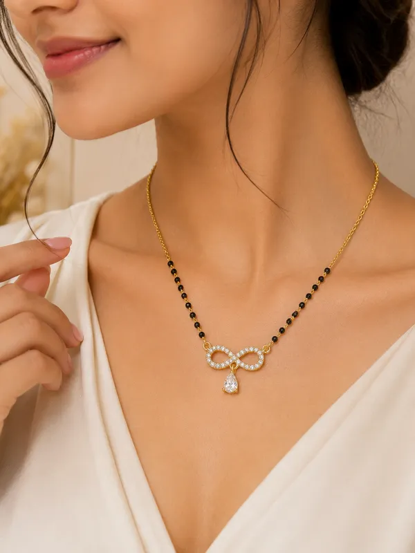 Black_Beaded_Gold_Tone_Infinity_Pendant_Mangalsutra_For_Women