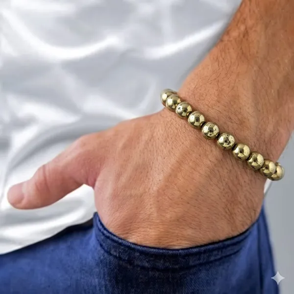 Gold_Tone_Beaded_Bracelet_for_Men