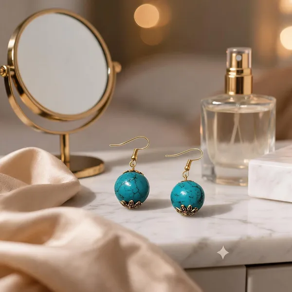 Turquoise_Firoza_Stone_Drop_Earrings_For_Women