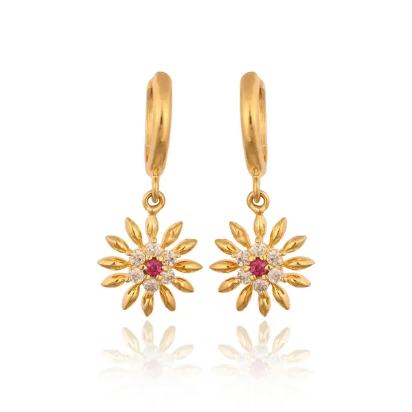 Gold_Plated_Zircon_Studed_Hoop