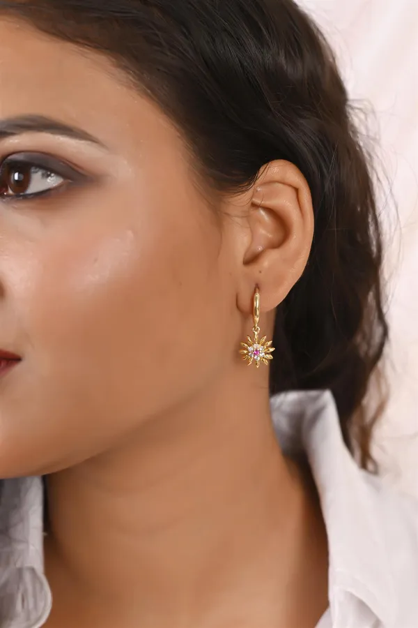 Gold_Plated_Zircon_Studed_Hoop