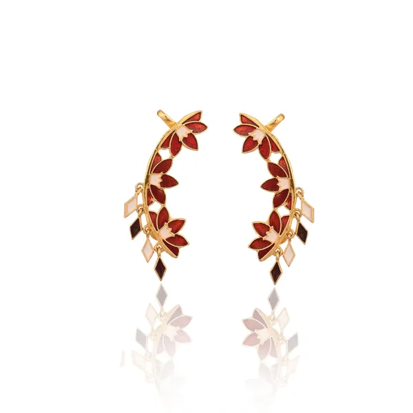 Gold_Plated_Lotus_Ear_Cuff