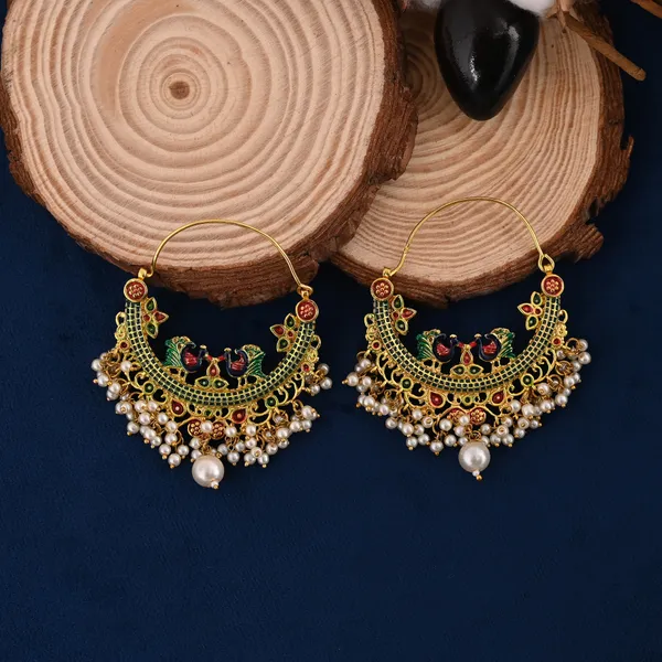 Handmade_Meenakari_Chand_Bali