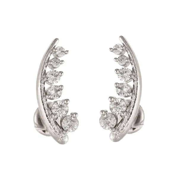 Silver_Curve_Studs