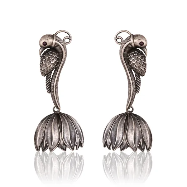 Peacock_Lotus_Jhumki