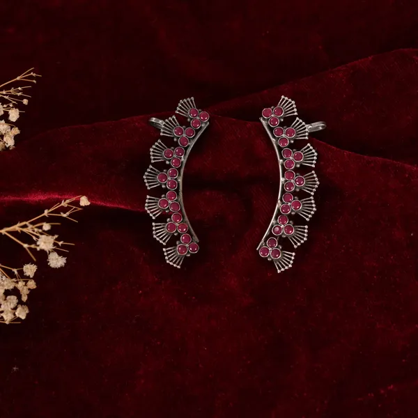 Silver_Oxidised_Earrings