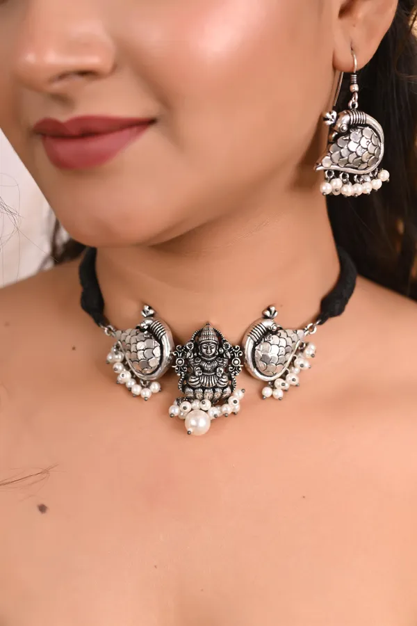 Silver_Oxidised_Jewellery_Set