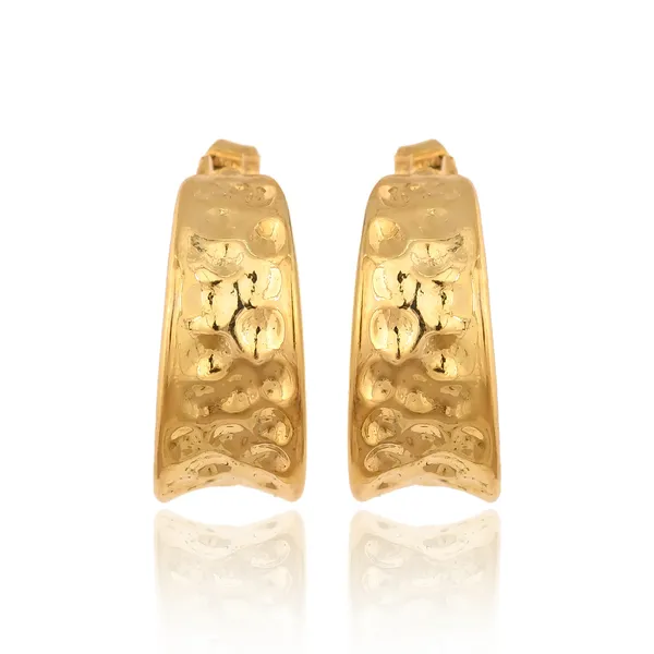 Handmade_Gold_Plated_Hammered_Hoop_Earrings