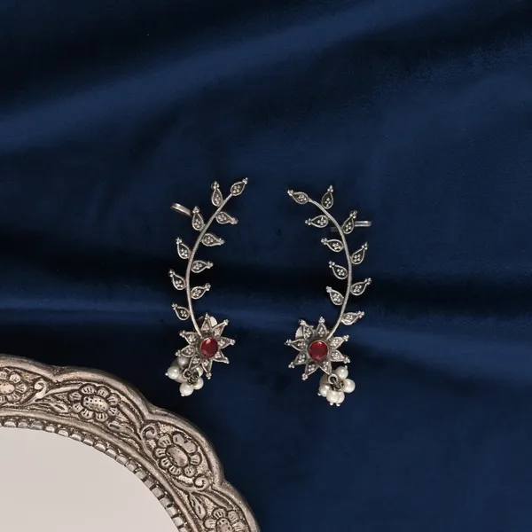 Unique_Floral_Ear_Cuff