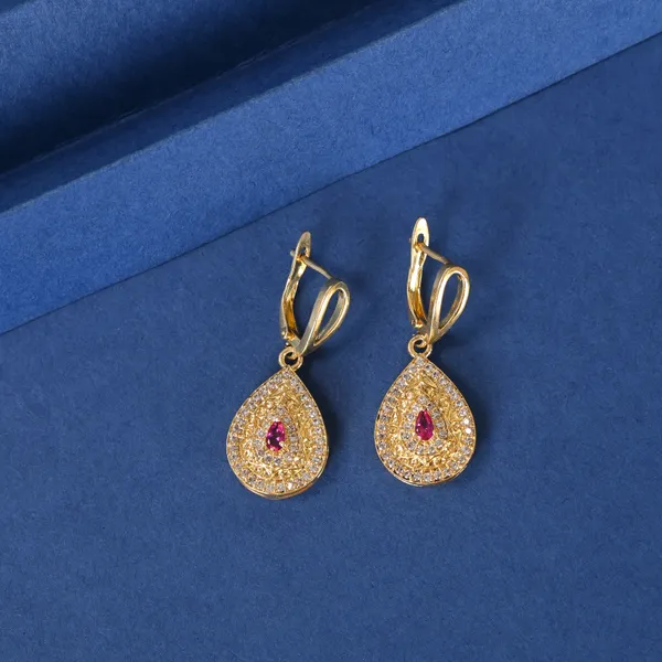 Gold_Plated_Drop_Earrings