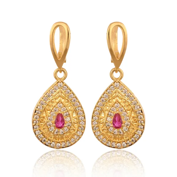 Gold_Plated_Drop_Earrings
