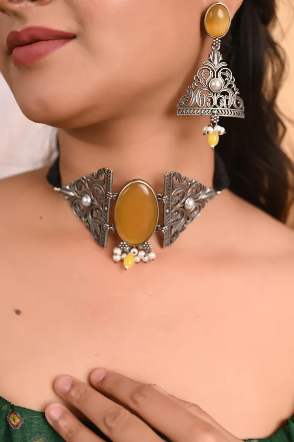 Yellow_Stone_Jewellery_Set